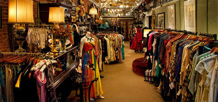 Store vintage clothing online