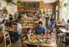 Casual Family-Friendly Plant-Based Restaurant Serving Vegan Brunch and Artisan Pastries