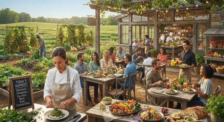 Organic Farm-to-Table Vegan Restaurants Offering Seasonal Locally Sourced Menus